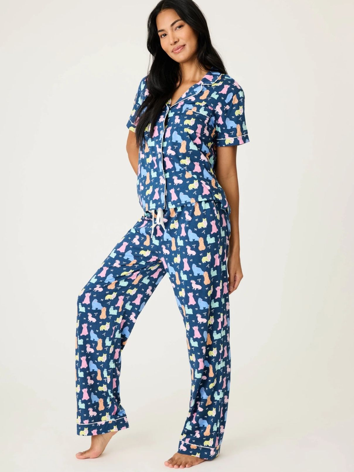 PJ Salvage Whimsy PJ Set in Navy