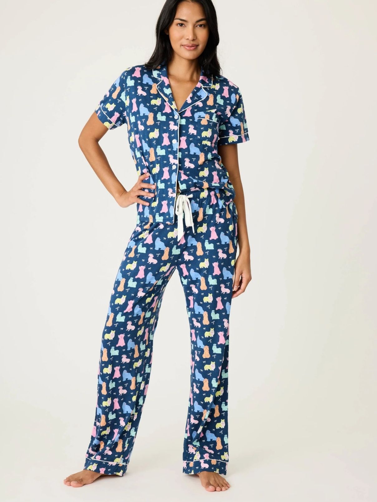 PJ Salvage Whimsy PJ Set in Navy