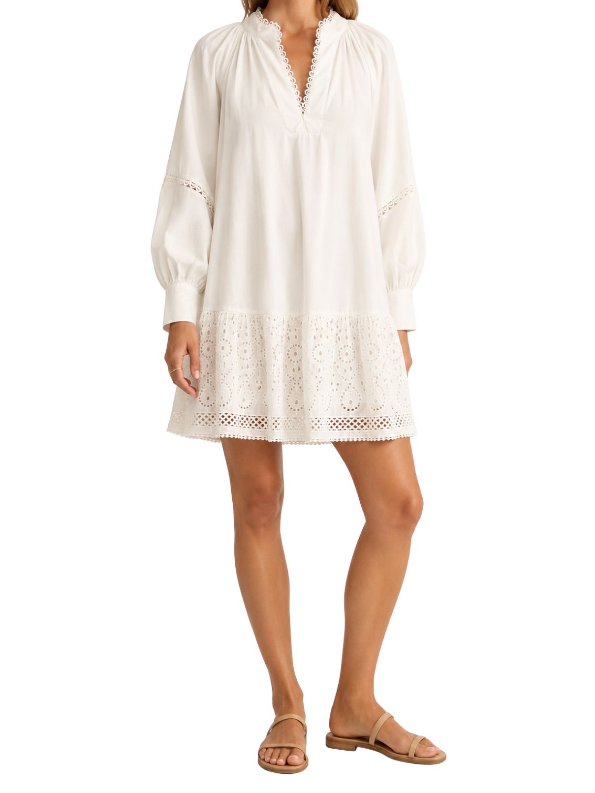Palma Mini Dress – White