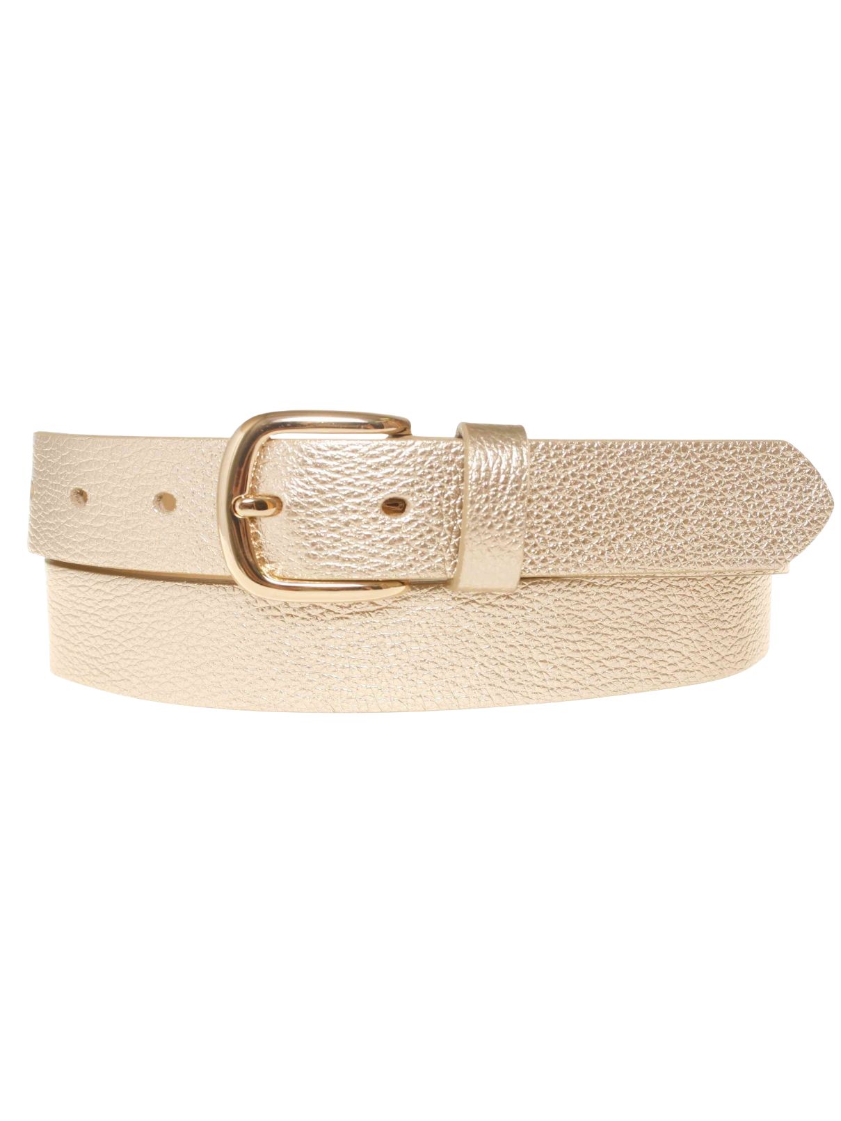 thick gold belt for dress Pebbled Metallic Italian Leather – Light Size:14.5 / 34 Global recommendation Manfinity Men's Solid Color It adds a dash