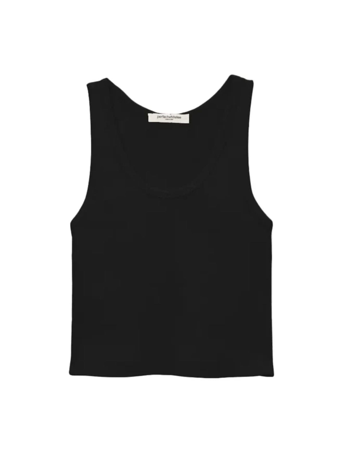 Perfect White Tee Debbie Longer Blondie in Black