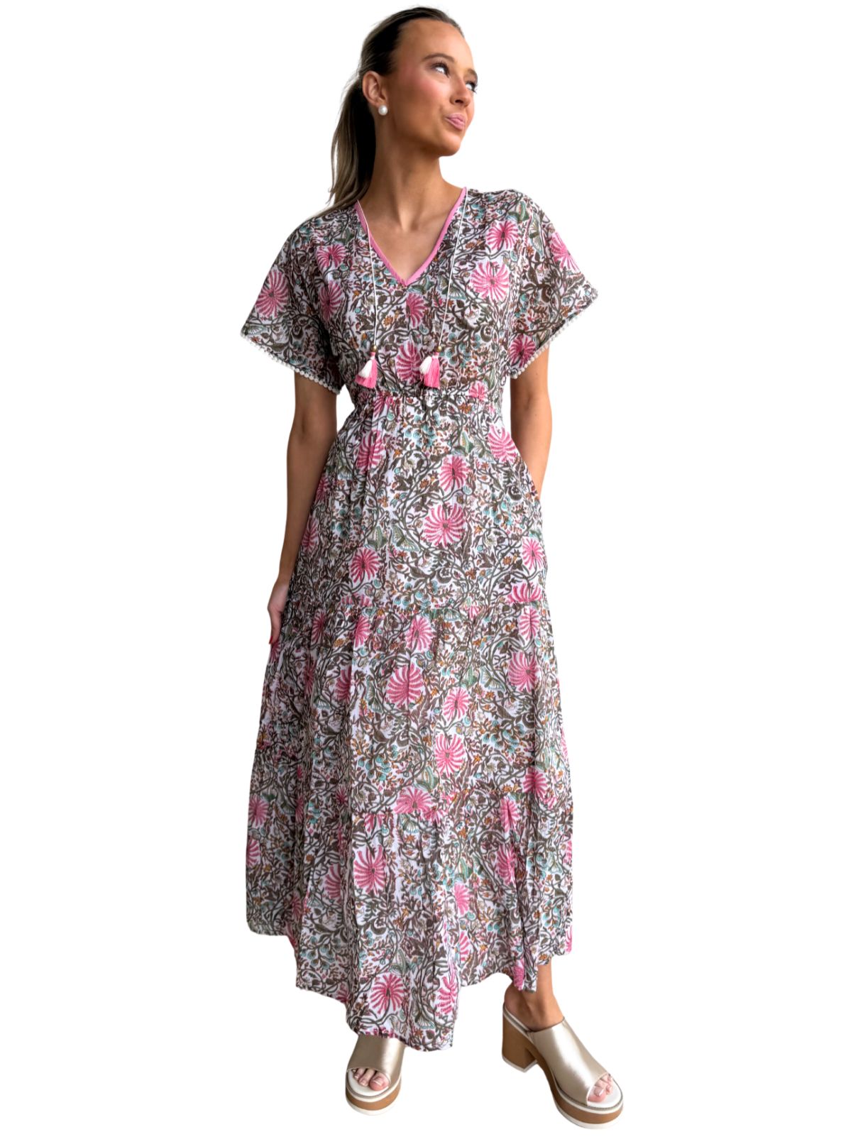Piccola Katherine Maxi in Bloom Pink