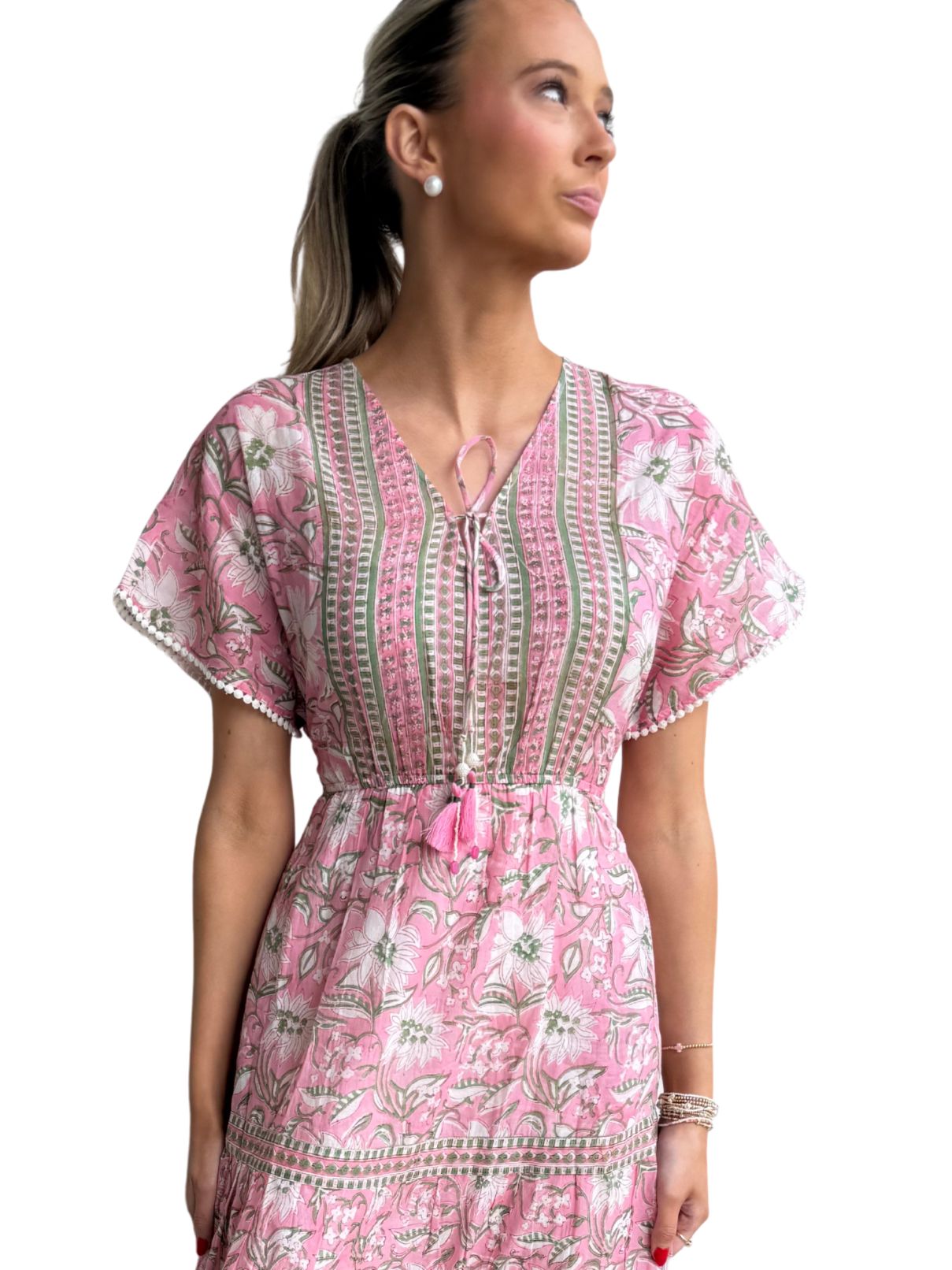 Piccola Katherine Maxi in Pink Blush