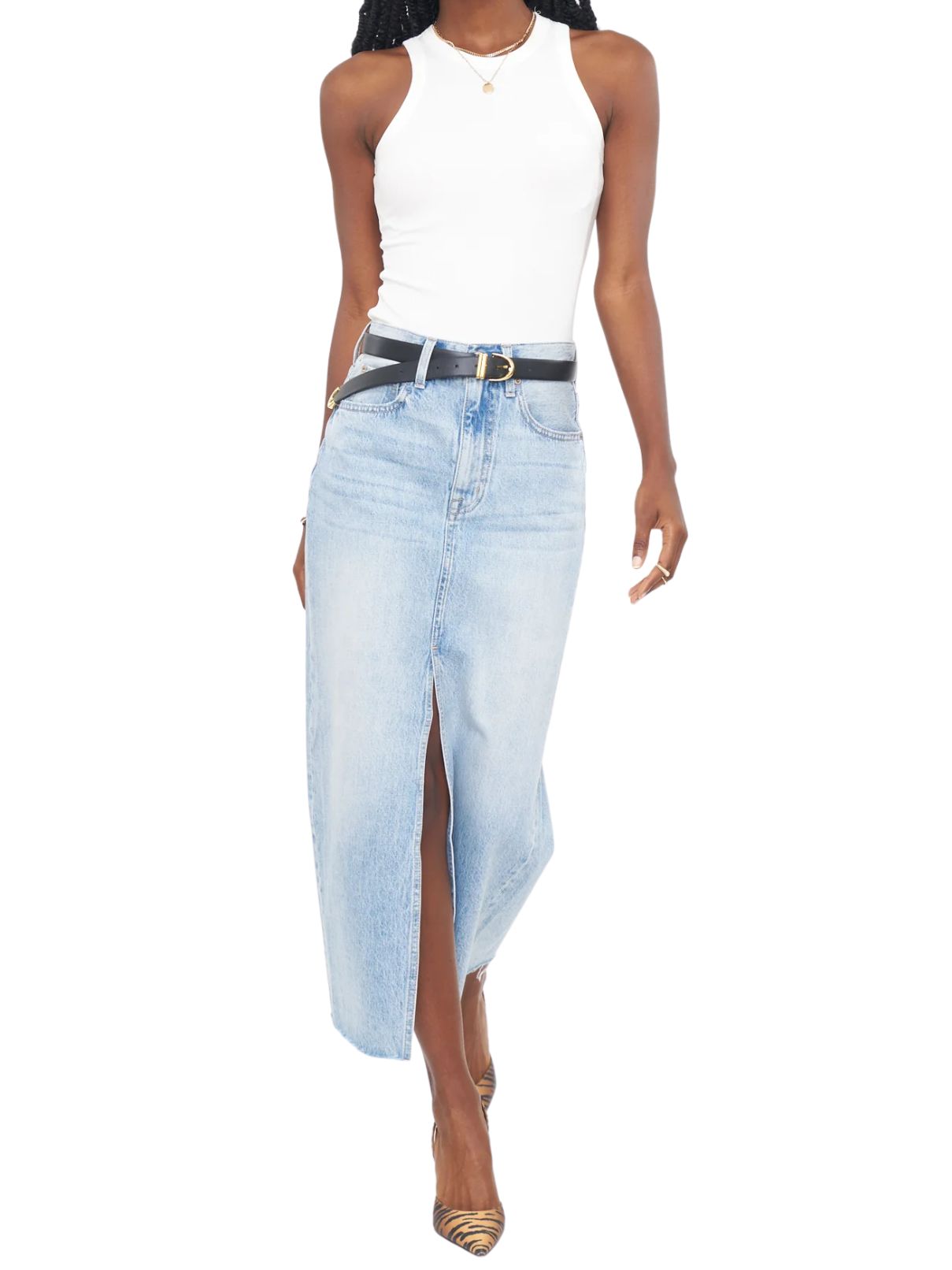 Pistola Alice Long Skirt in Brooklyn