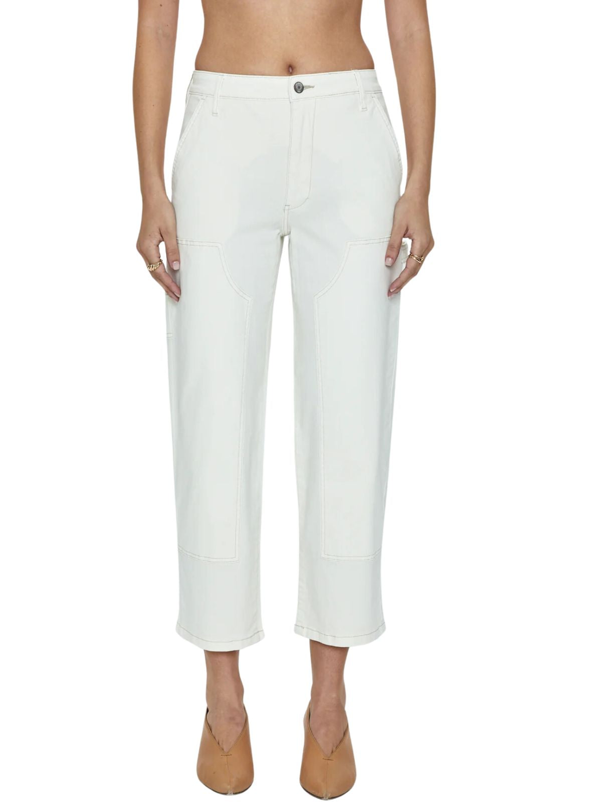 Pistola Ashton Straight Jean in Vanilla