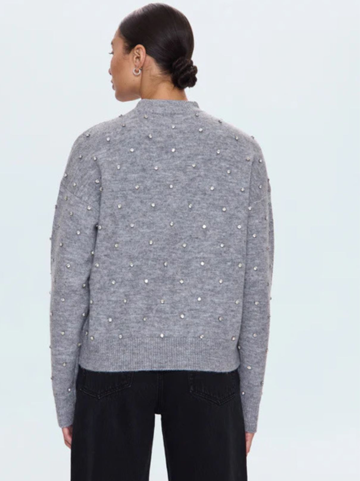Pistola Aura Charcoal Diamonte Sweater