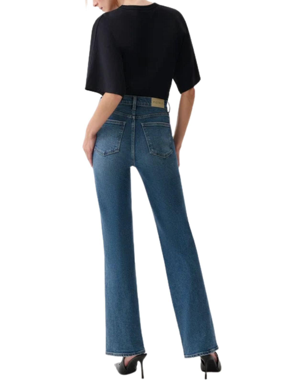Pistola Evie High Rise Full Length Slim Boot Jeans – Soho
