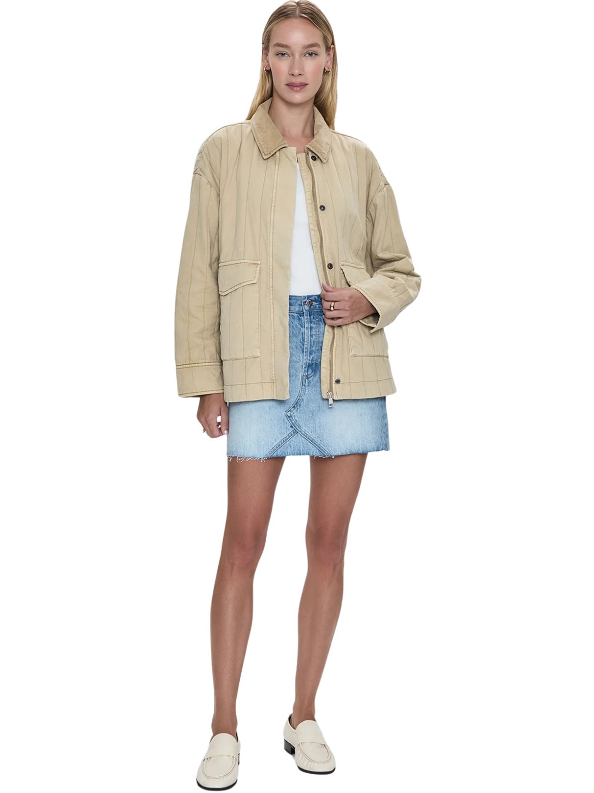 Pistola Kat Skirt in Academia Denim