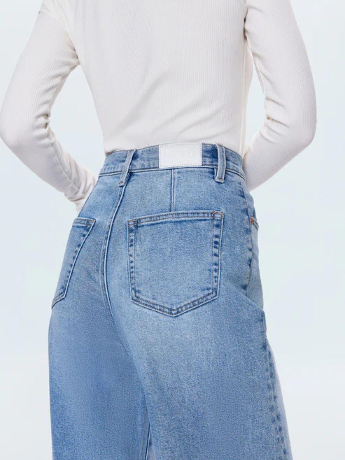 Pistola Kyra Hi Rise Bowed Ankle Jean in Terrace