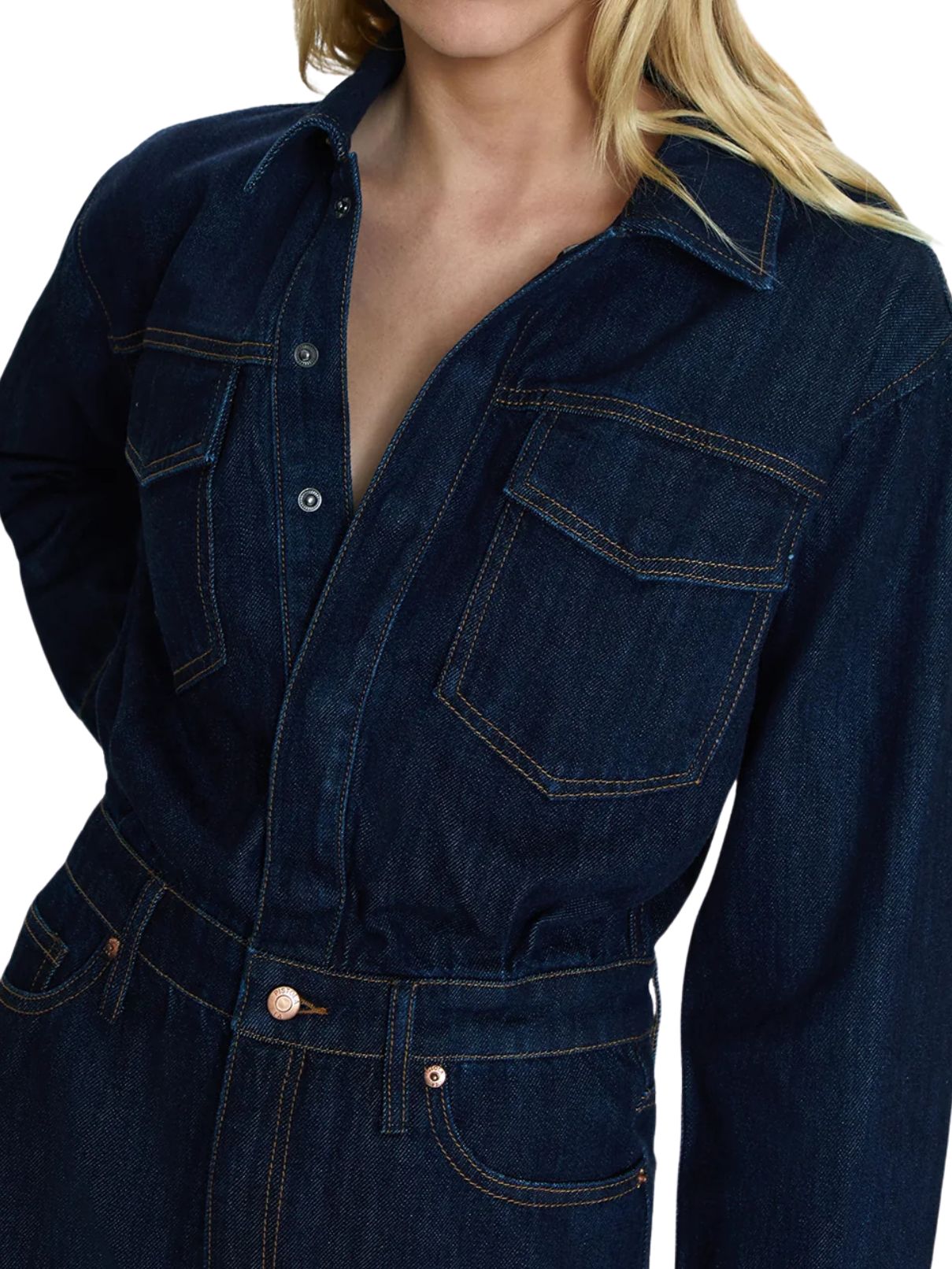 Pistola Nina L/S Denim Mini