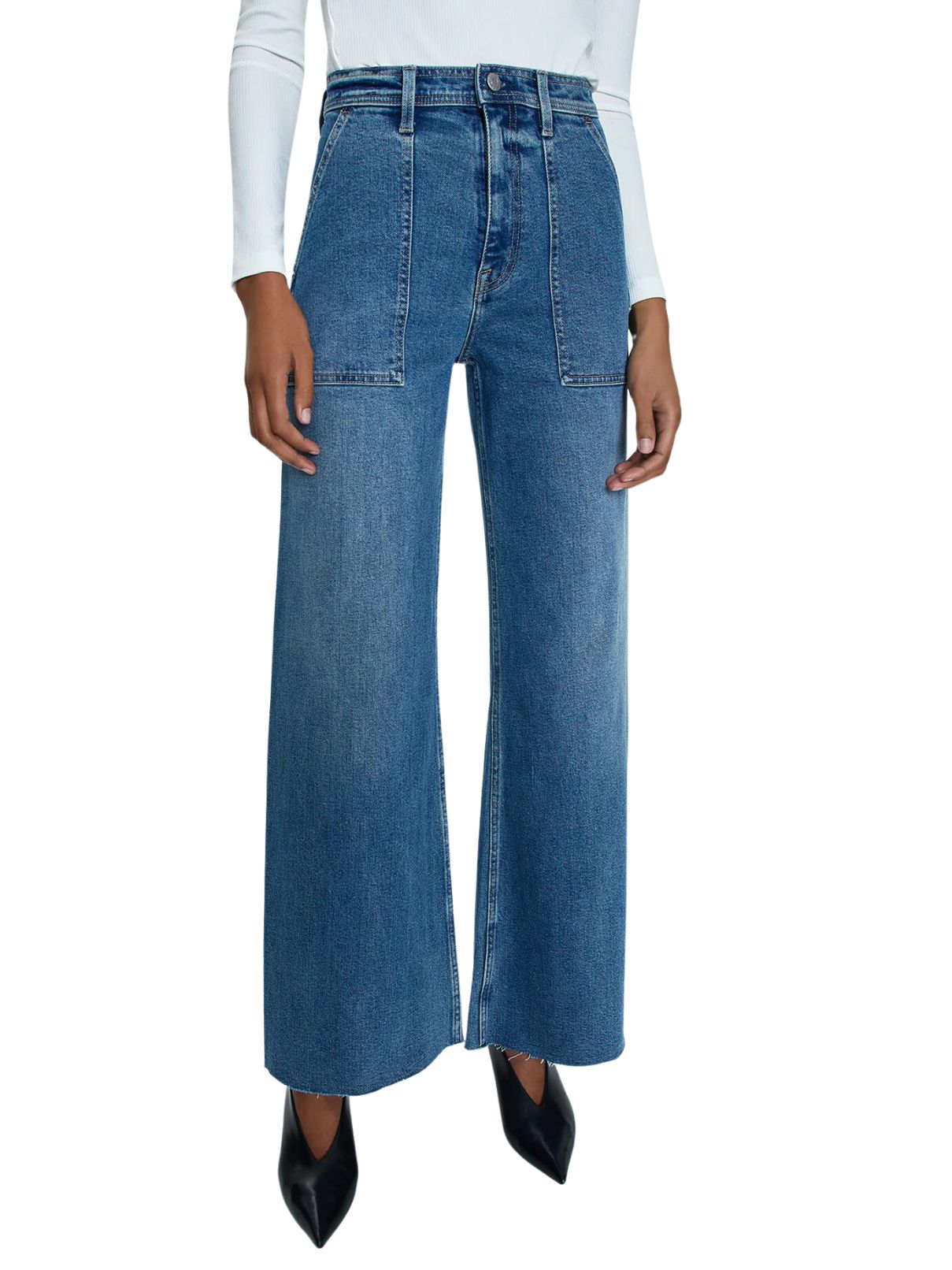 Pistola Penny Utility Long Jean in Canal