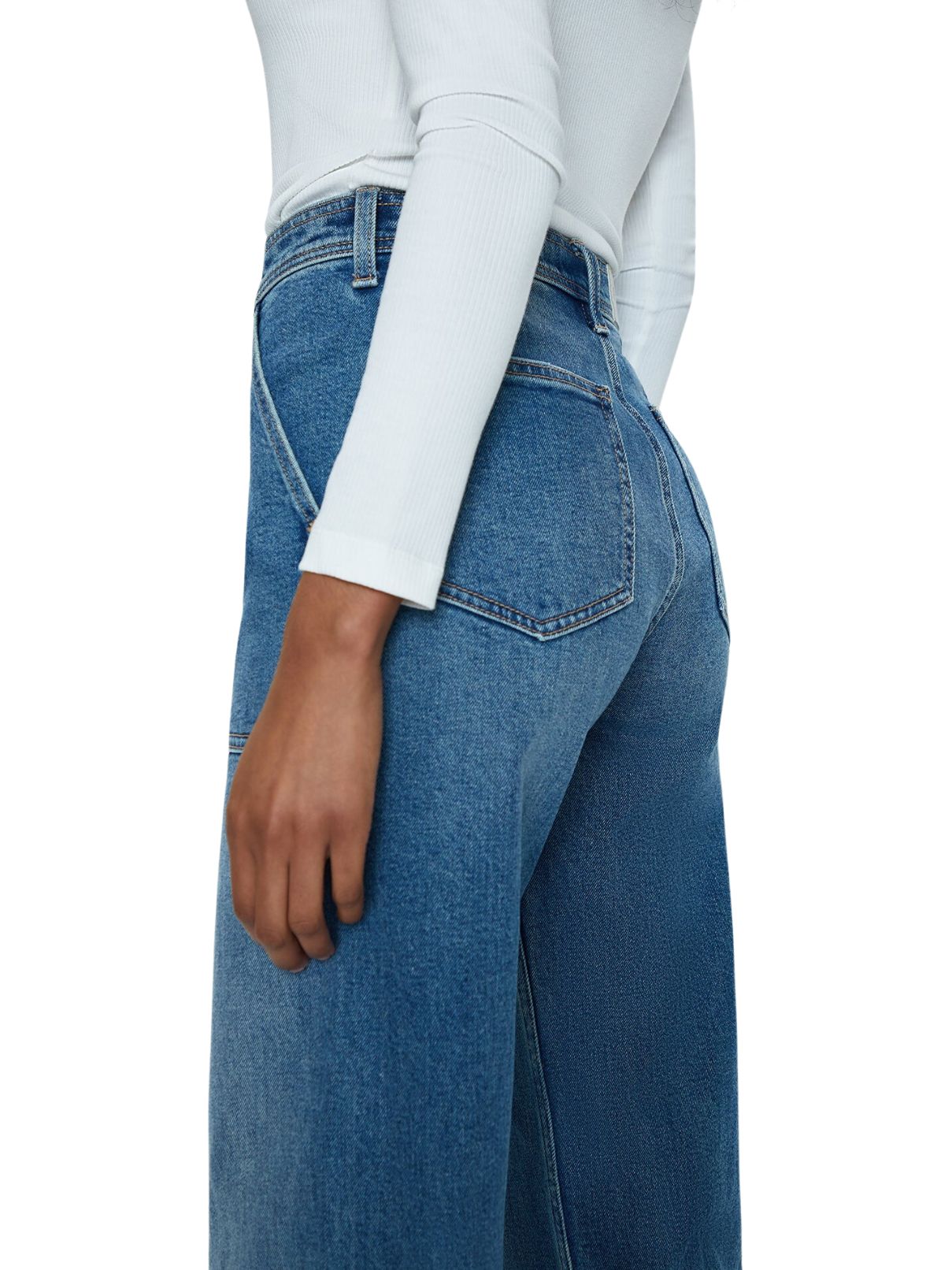 Pistola Penny Utility Long Jean in Canal