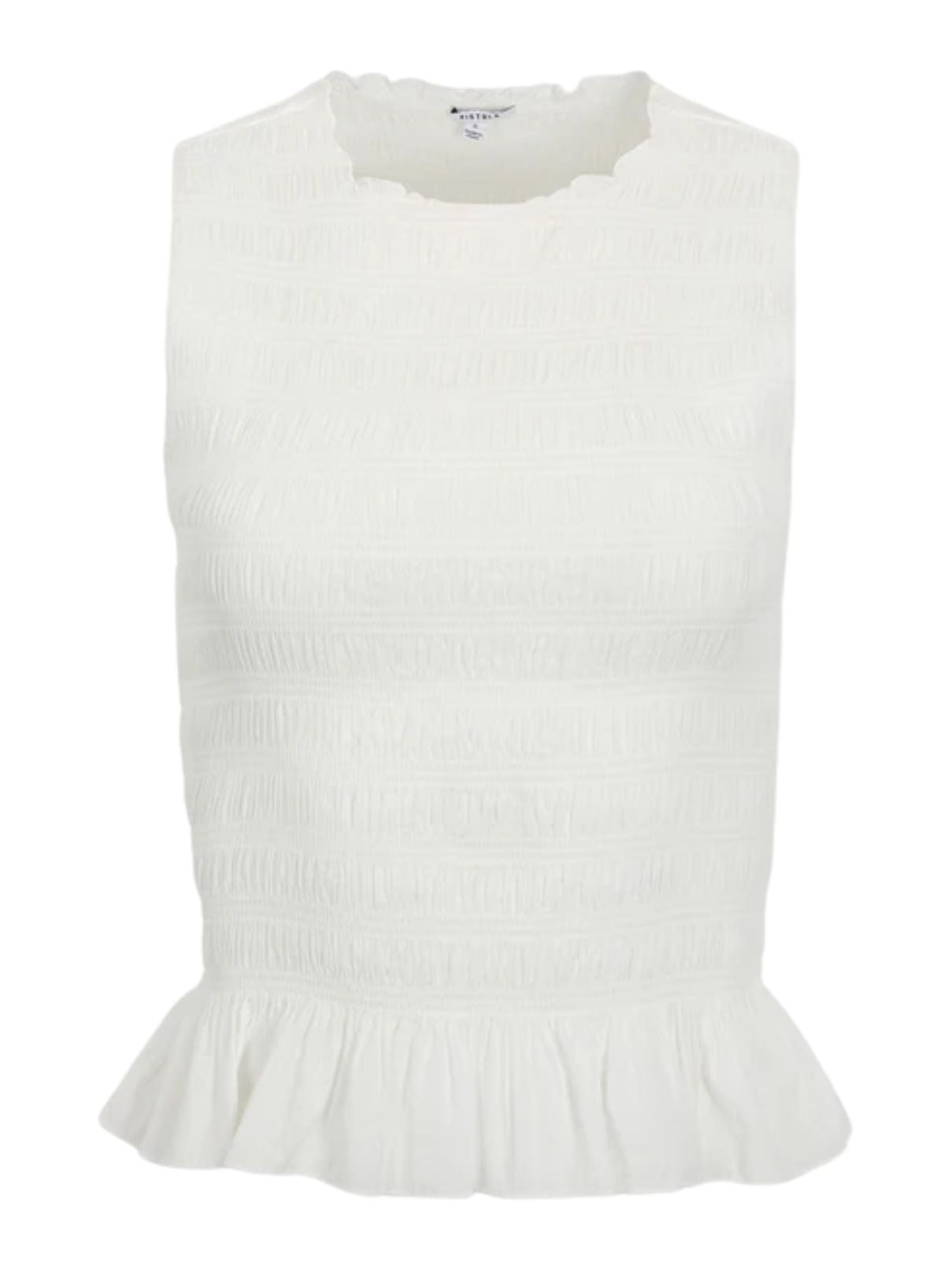 Pistola Pheobe Top in Le Blanc