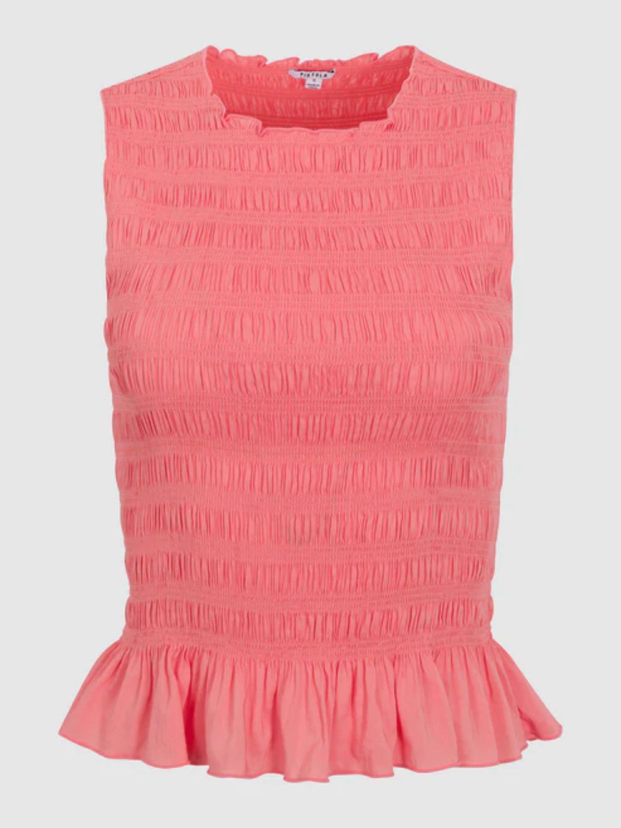 Pistola Phoebe Top in Coral Rose