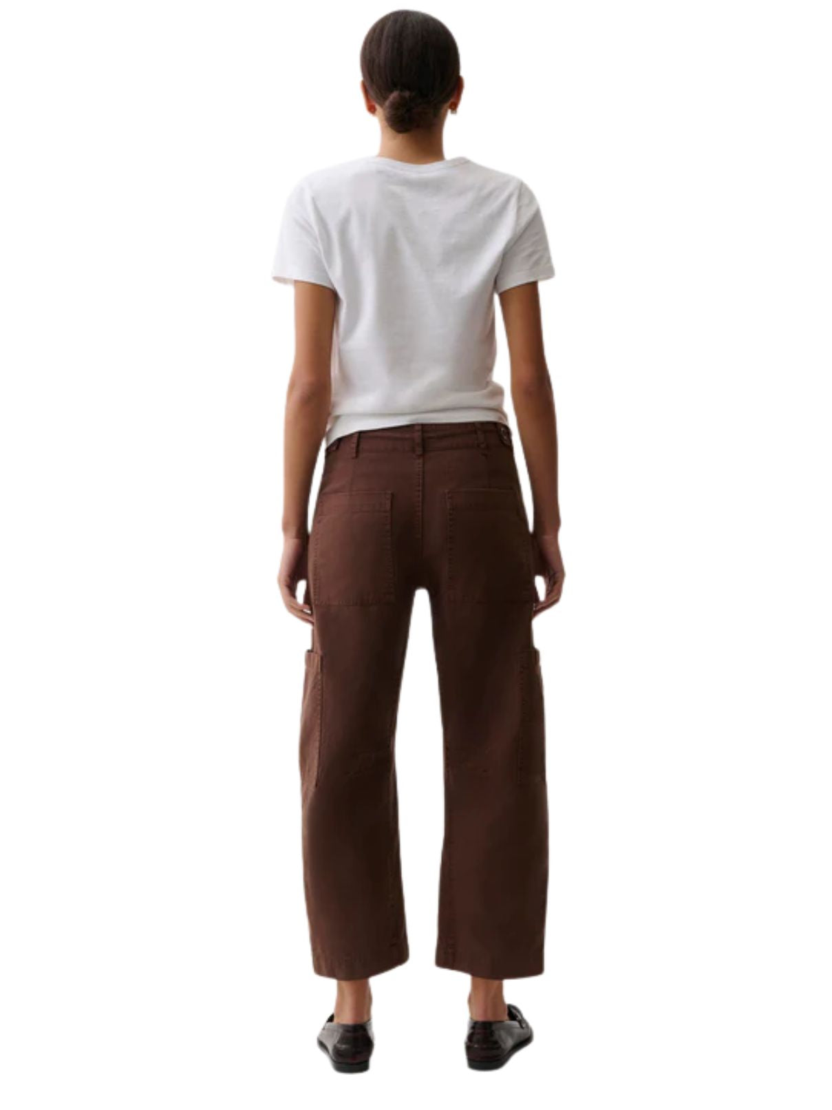 Pistola Sabrina Curved Utility Pants in Lindt