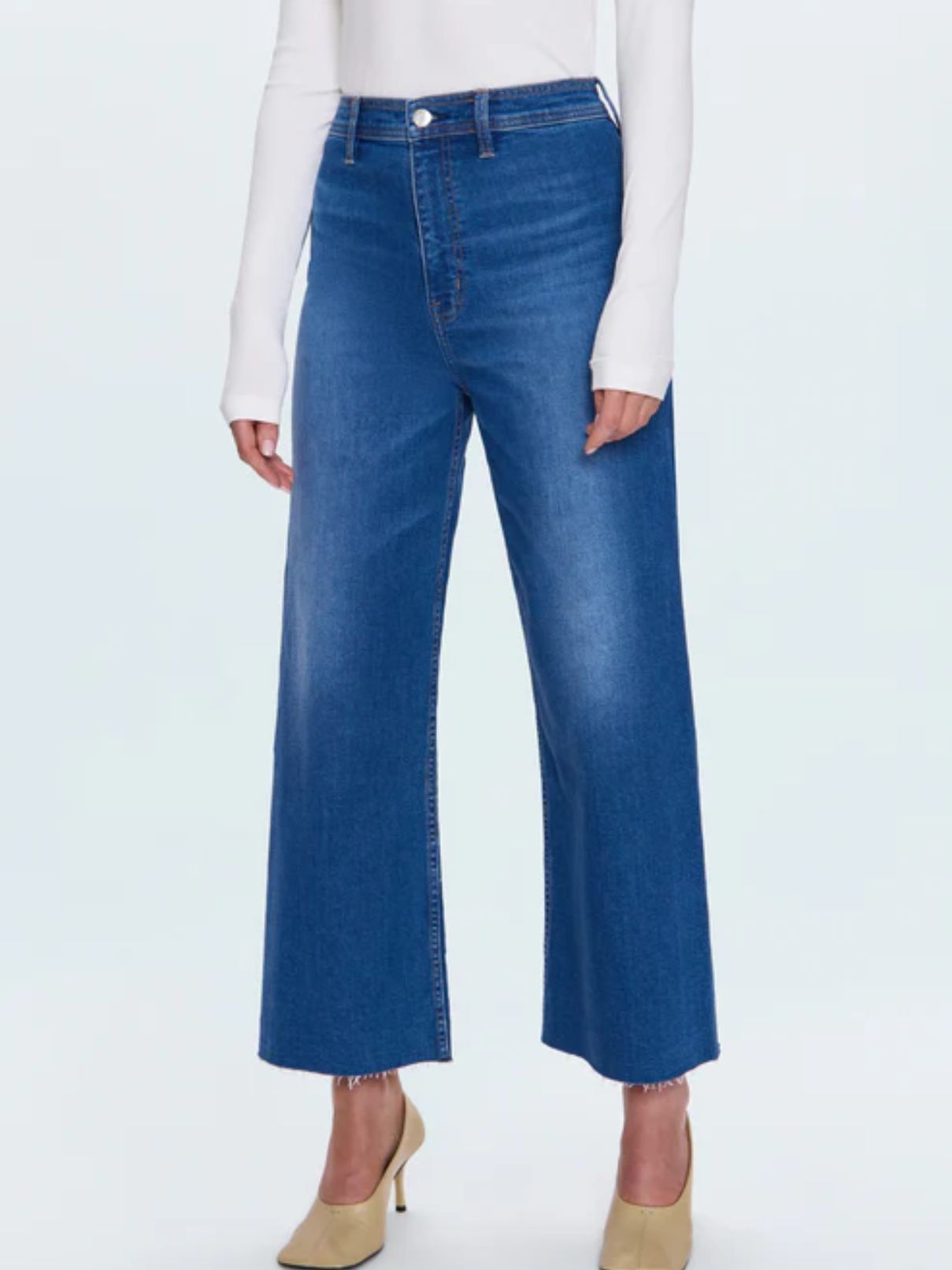 Pistolal Penny Crop Jean in Rooftop