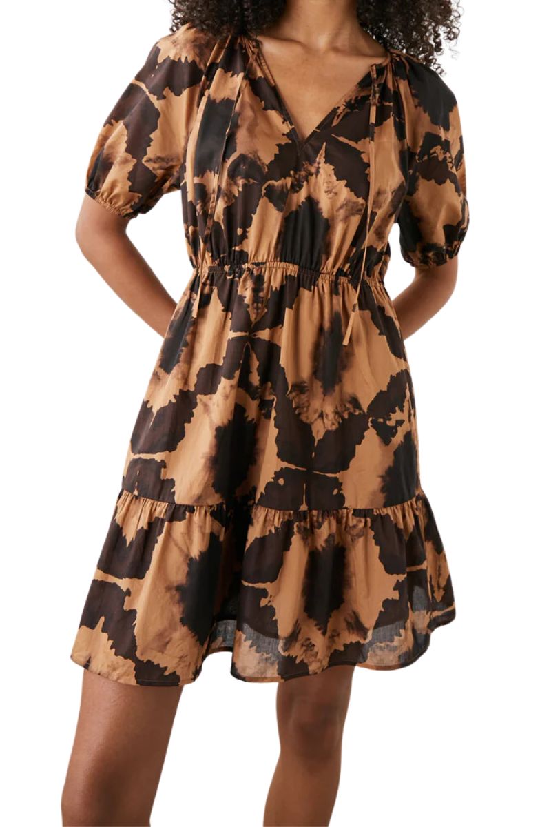 Rails Amabella Dress in Tiger Eye