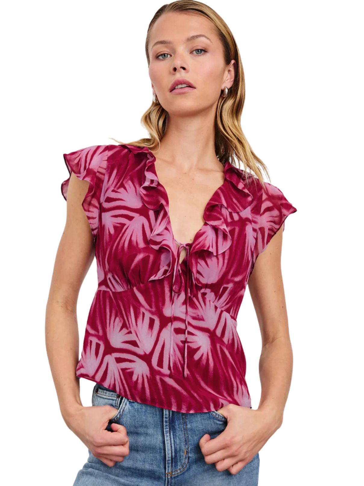 Rails Carmine Top in Bahia