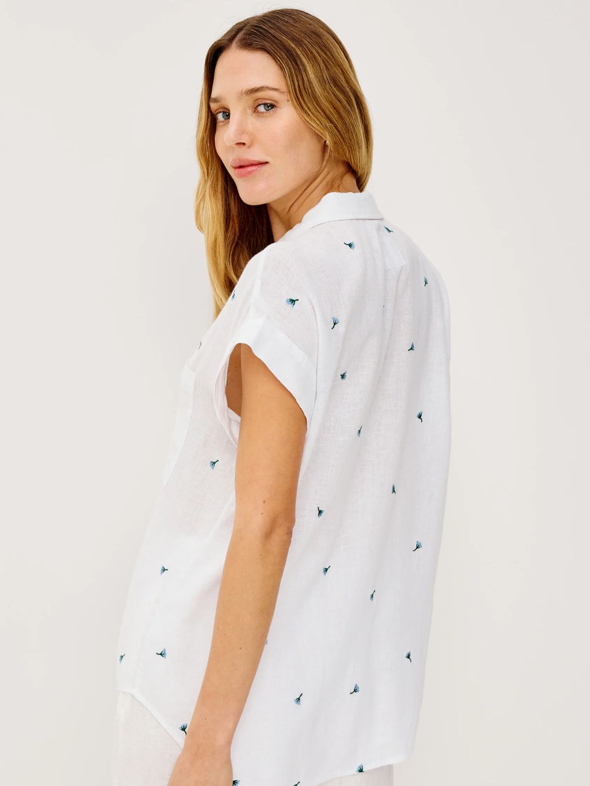 Rails Cito Top in Bluebell Carnations