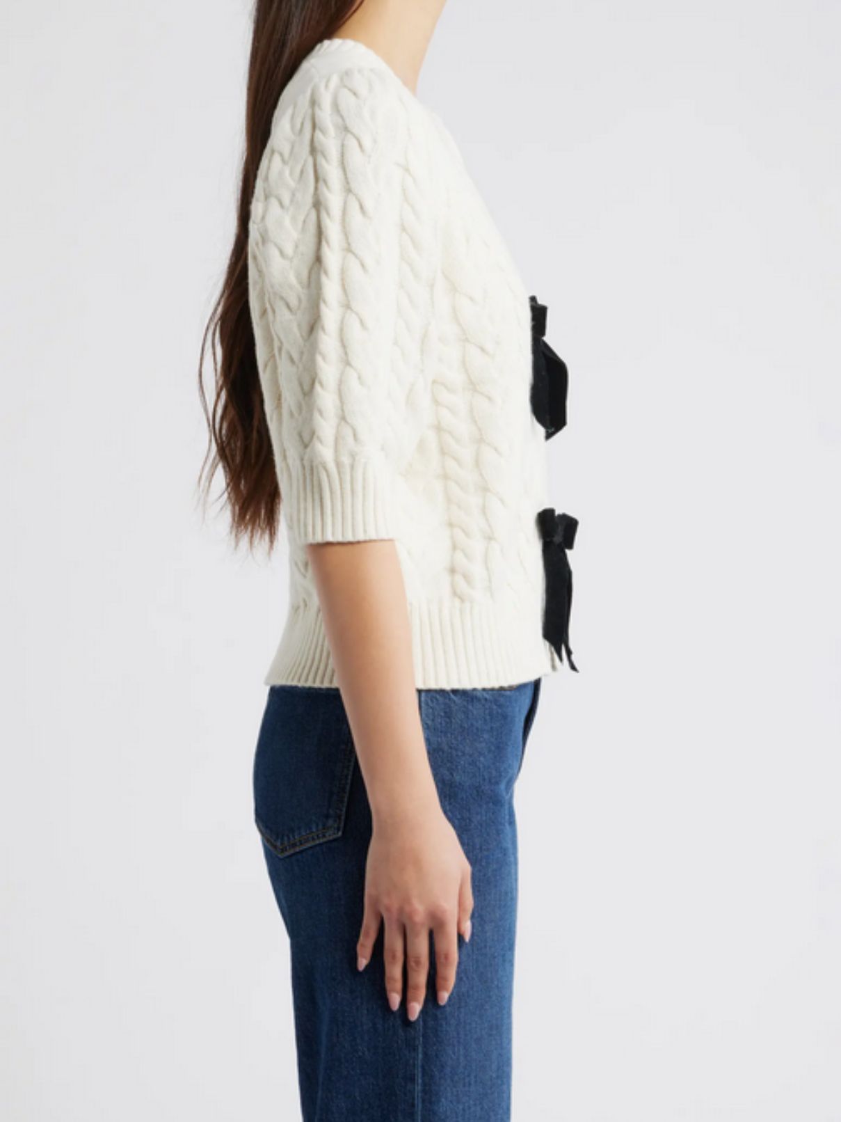 Rails Clarissa Sweater in Ivory Cables