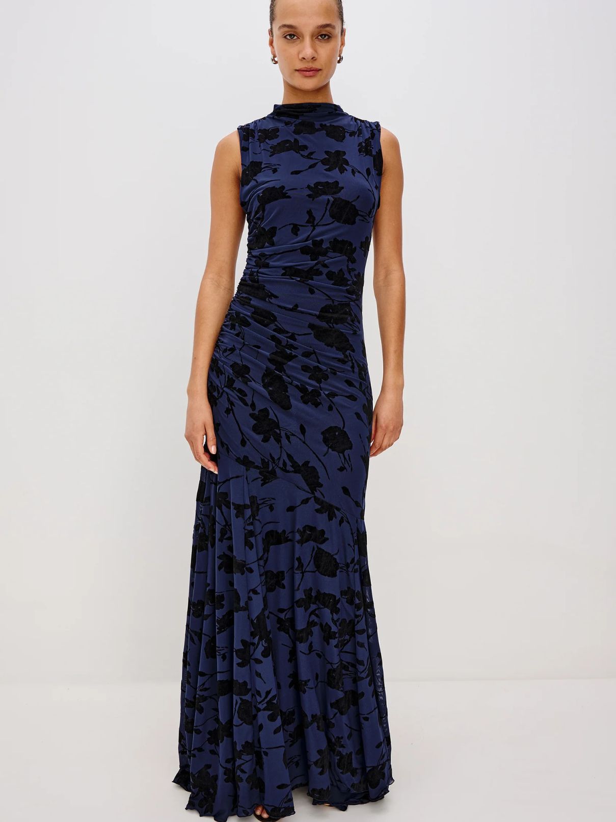 Rails Cosmos Dress in Navy Tossed Roses
