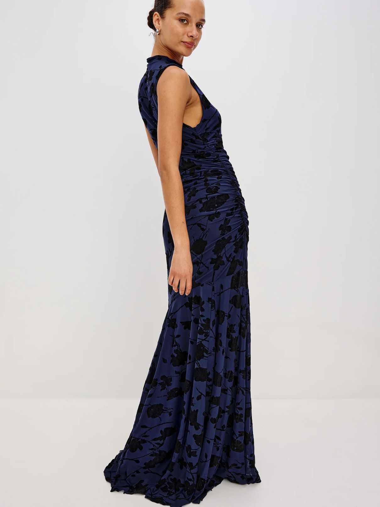 Rails Cosmos Dress in Navy Tossed Roses