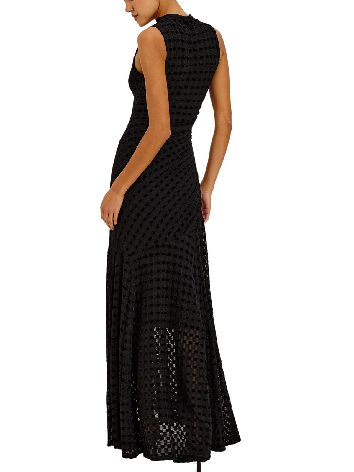 Rails Cosmos Maxi Dress in Black Checkerboard
