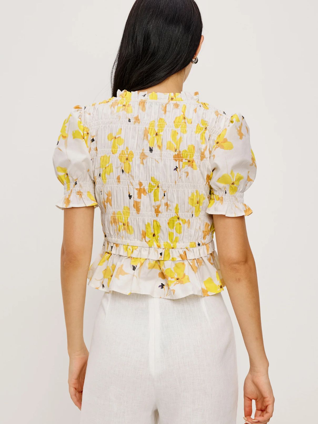 Rails Fontaine Top in Tossed Daffodils