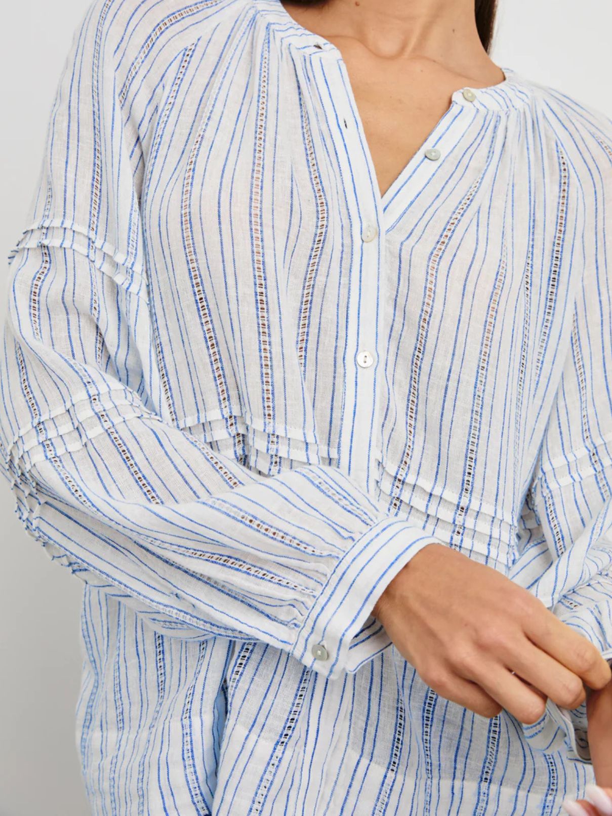 Rails Frances Blouse in Sonomo Stripe