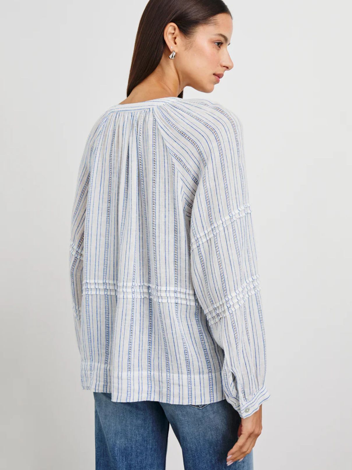 Rails Frances Blouse in Sonomo Stripe