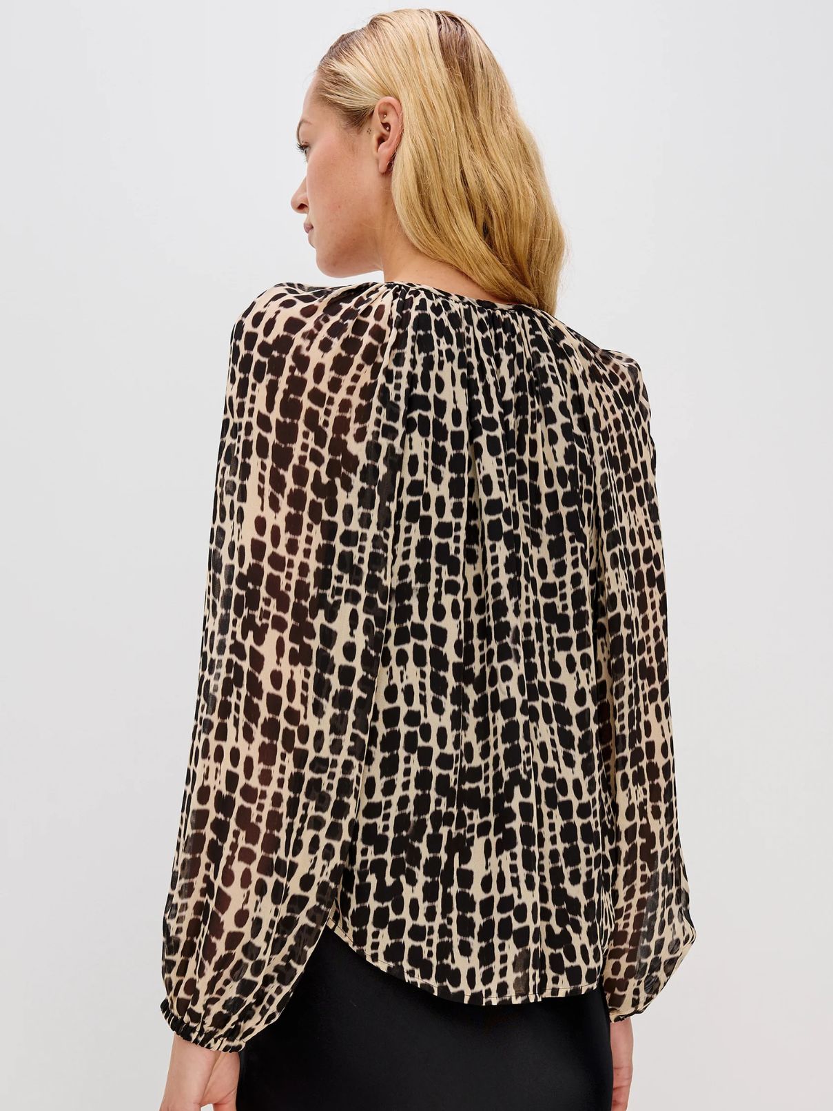 Rails Indi Blouse in Spotted Shibori