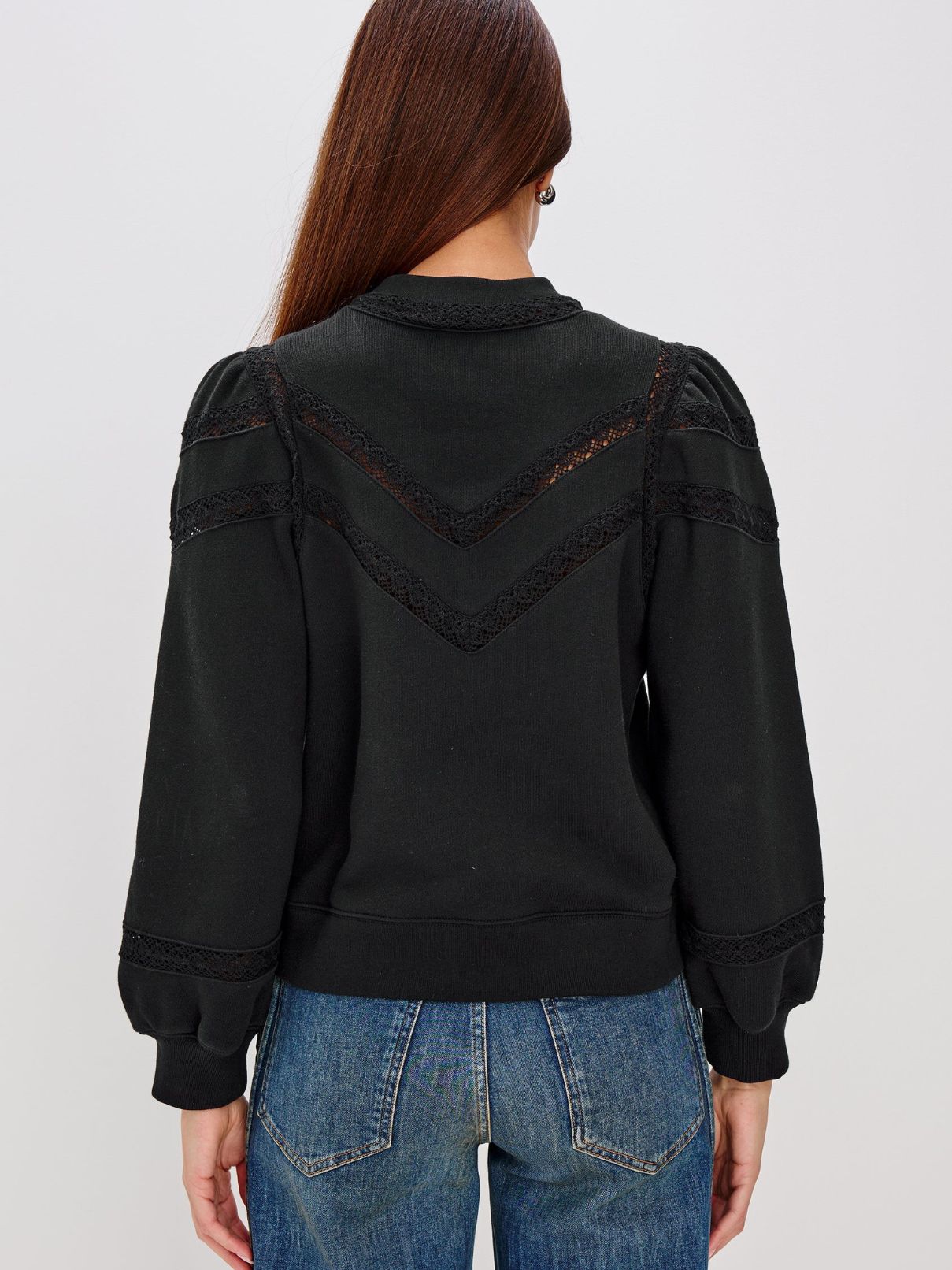 Rails Isles Sweatshirt in Black