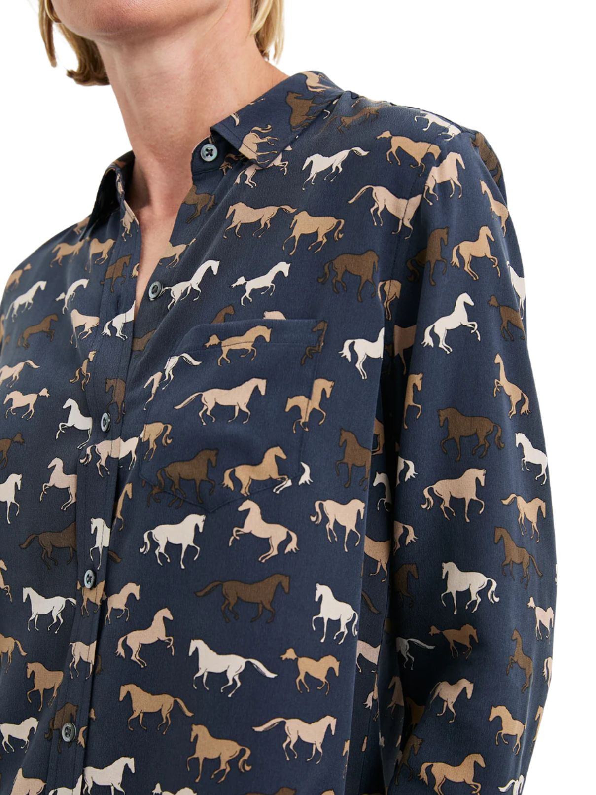 Rails Kate Horses Blouse