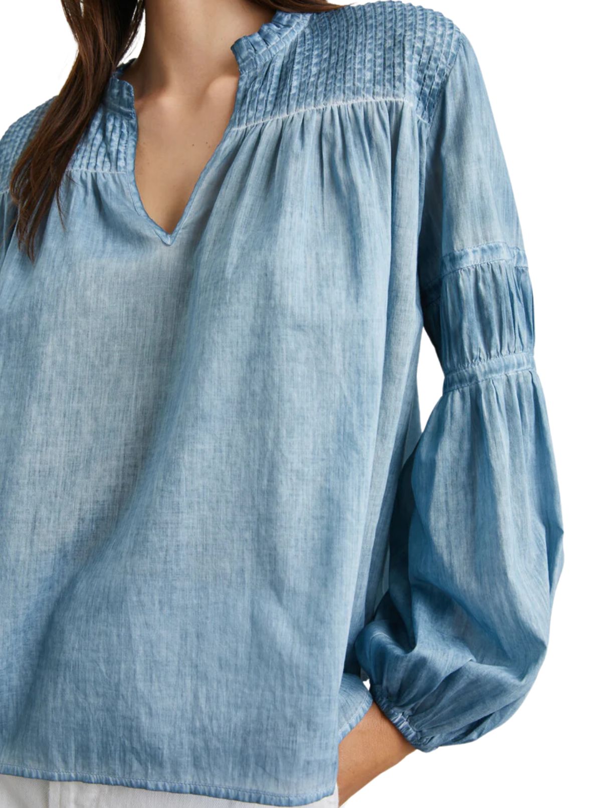 Rails Marli Top in Faded Blue