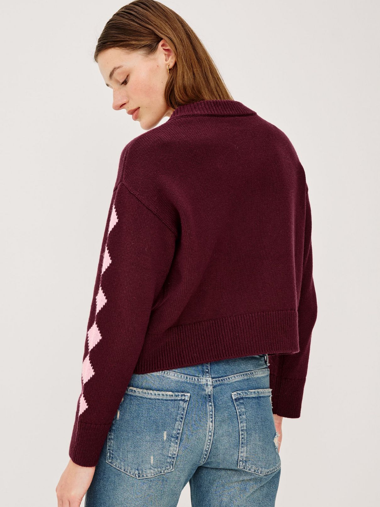 Rails Mavie Garnet Daisy Cardigan