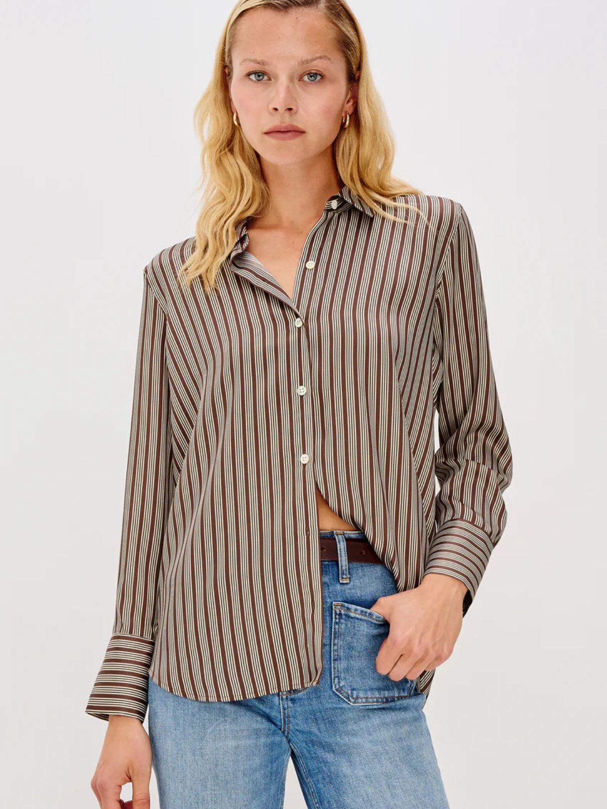 Rails Saige Shirt in Isle Stripe