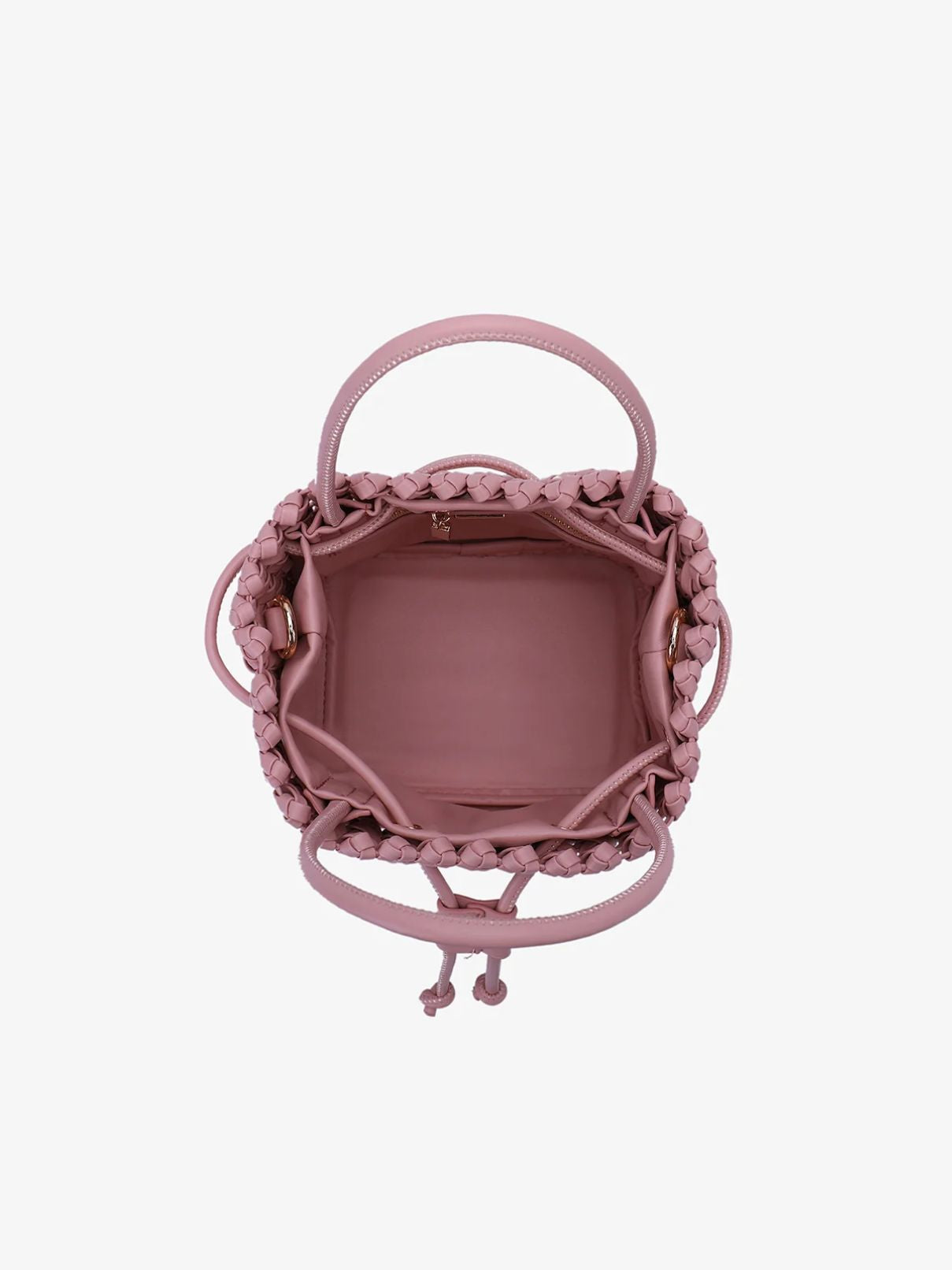 Remi/Reid Perrie Bucket Mini Woven in Ballet Pink