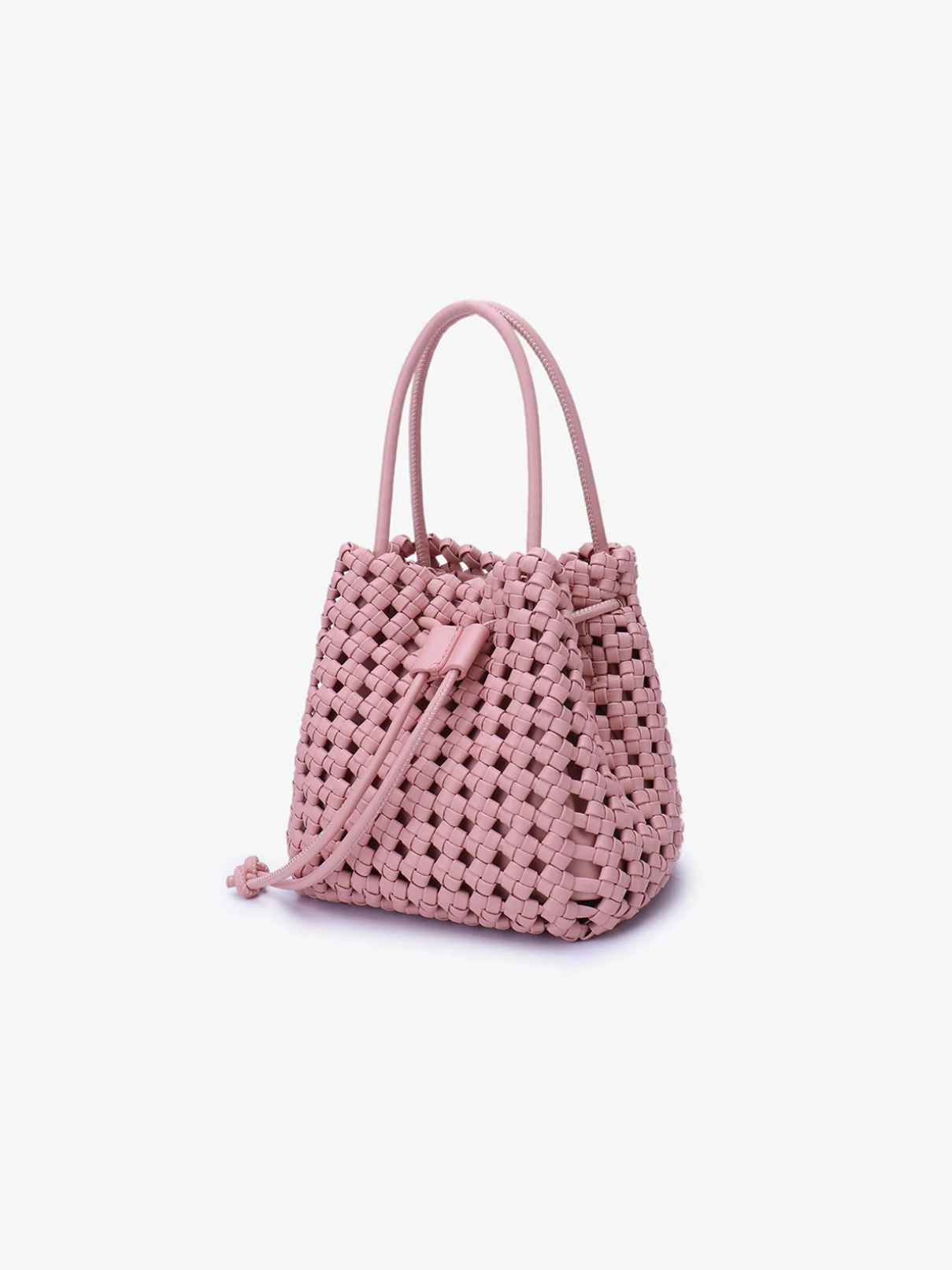 Remi/Reid Perrie Bucket Mini Woven in Ballet Pink