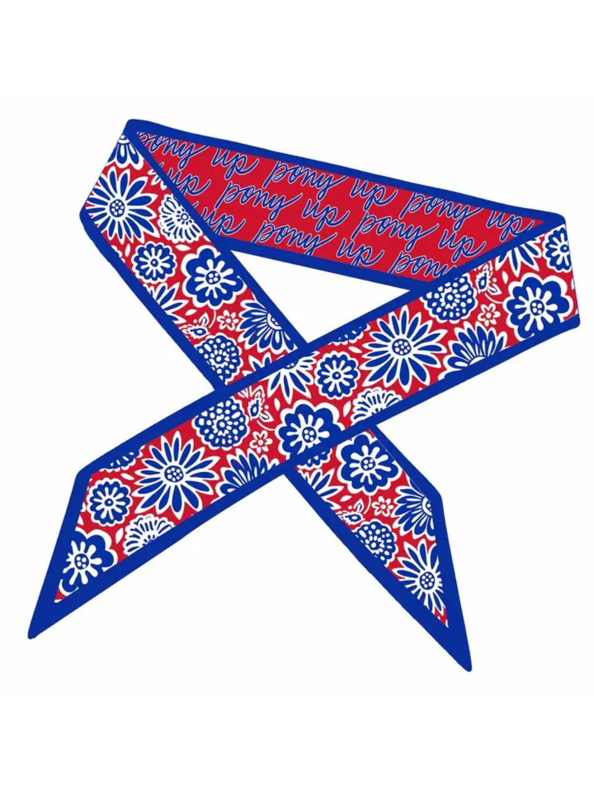 SMU Mustangs Skinny Scarf
