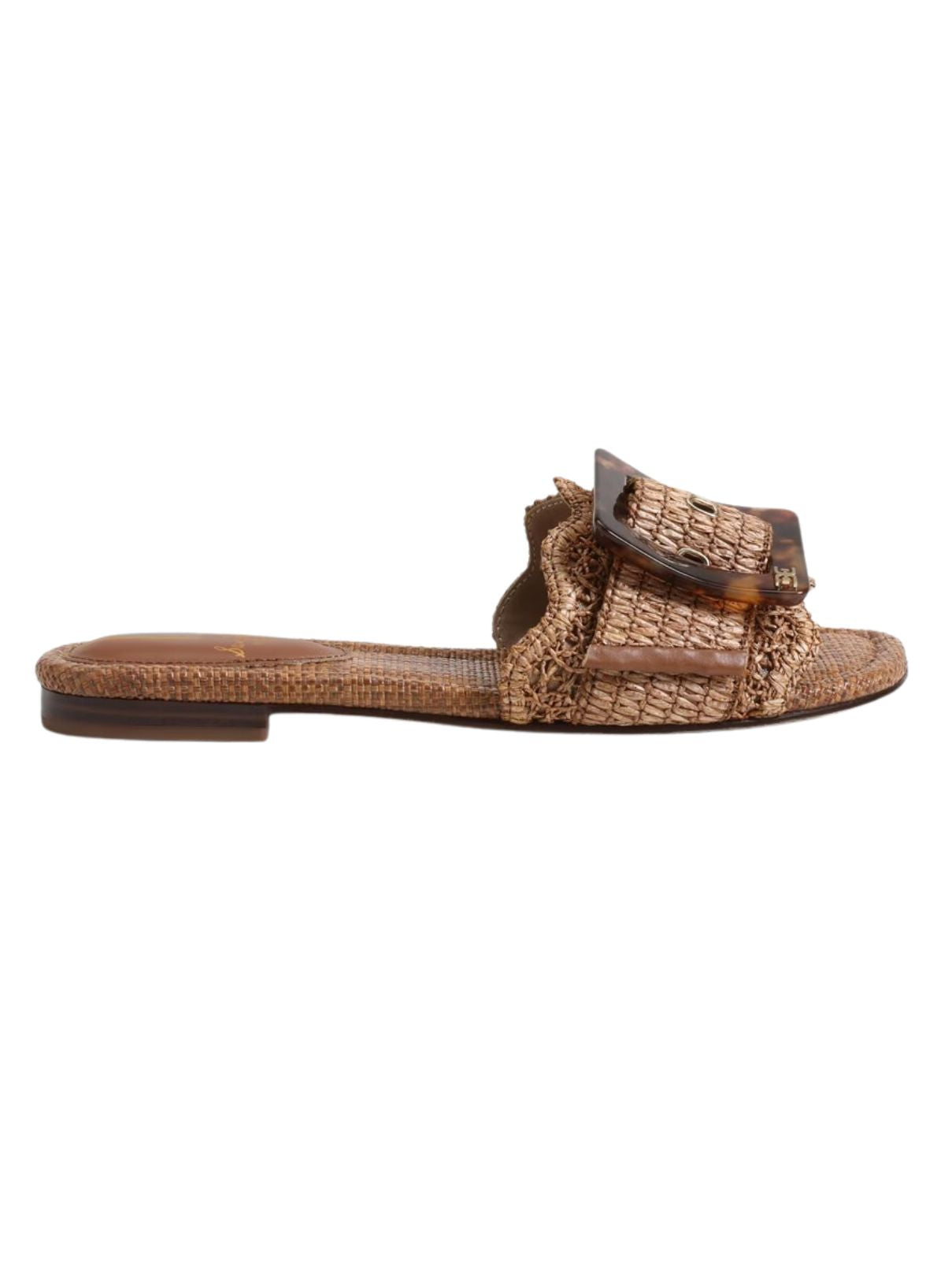 Sam Edelman Bambi Slide in Cucio Raffia