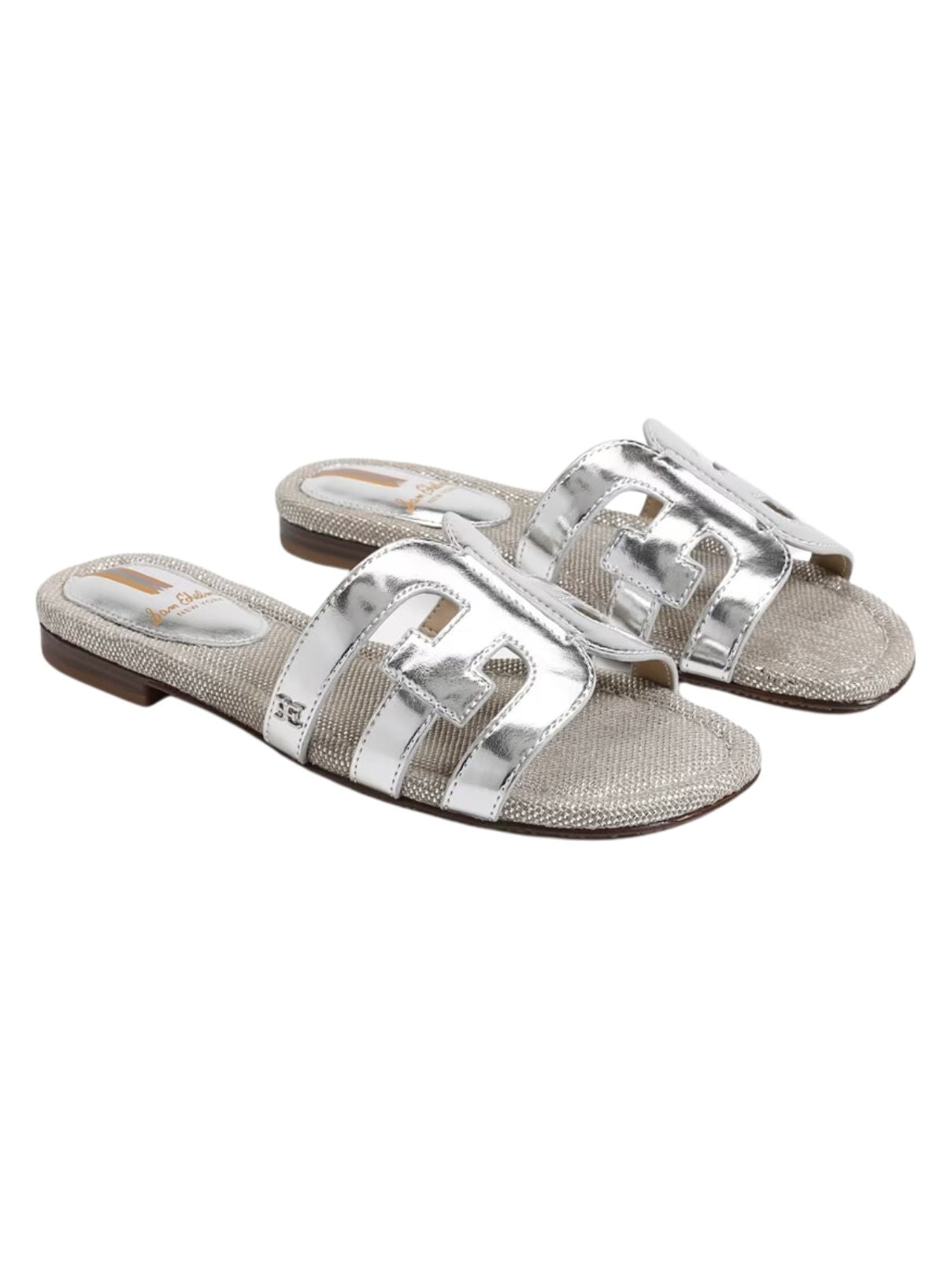 Sam Edelman Bay Sandal in Silver/Silver