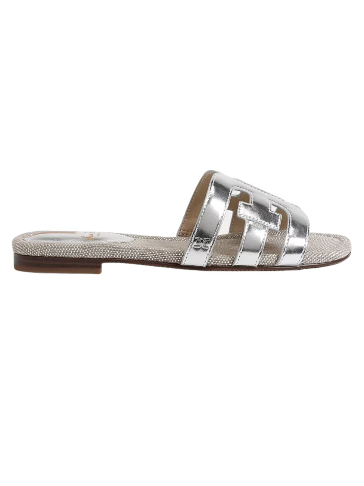 Sam Edelman Bay Sandal in Silver/Silver
