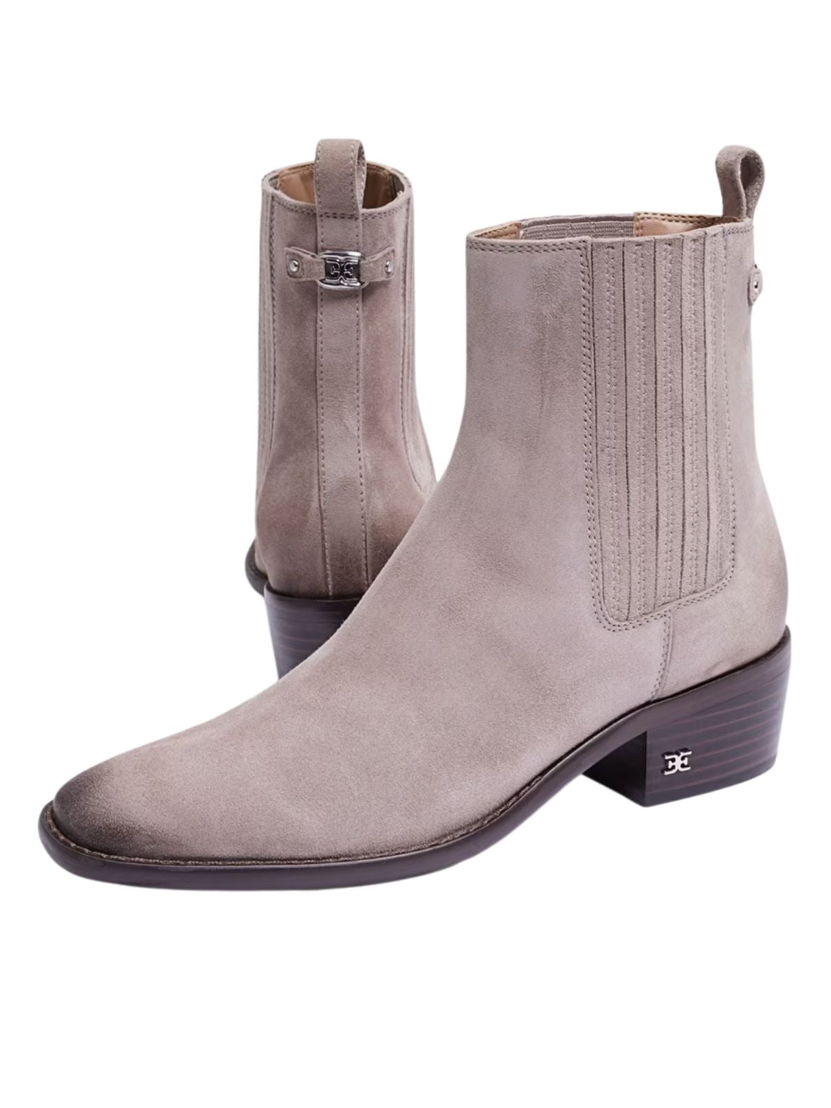 Sam Edelman Bronson Suede Bootie in Putty