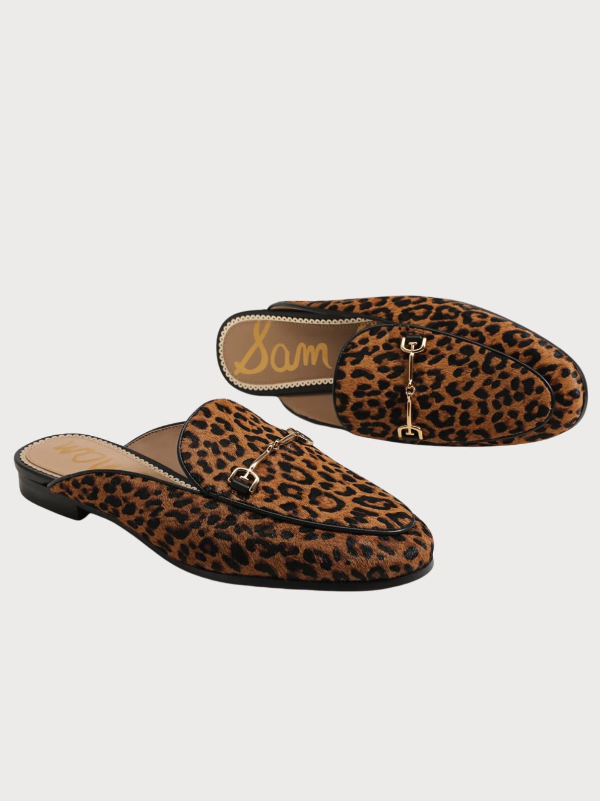 Sam Edelman Linnie Bit Mule in Brown Leopard