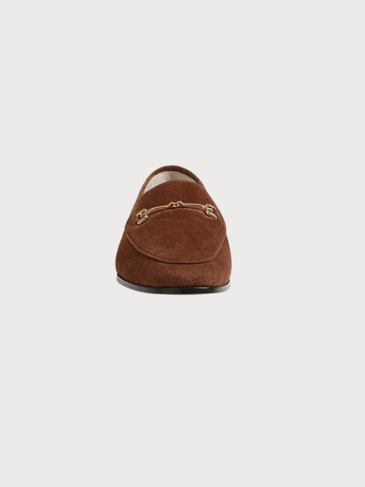 Sam Edelman Loraine Bit Loafer Suede in Dark Toffee Suede