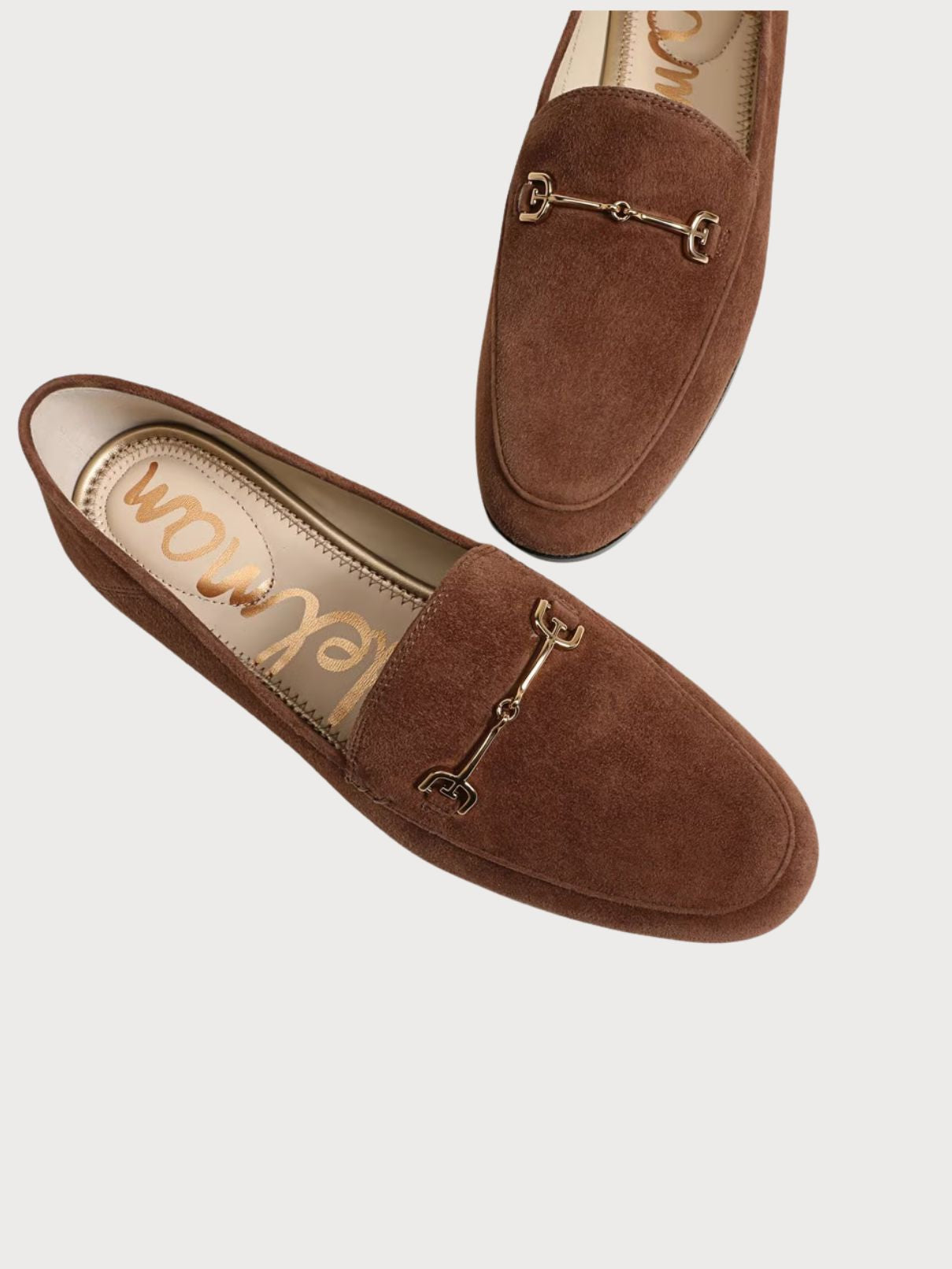 Sam Edelman Loraine Bit Loafer Suede in Dark Toffee Suede