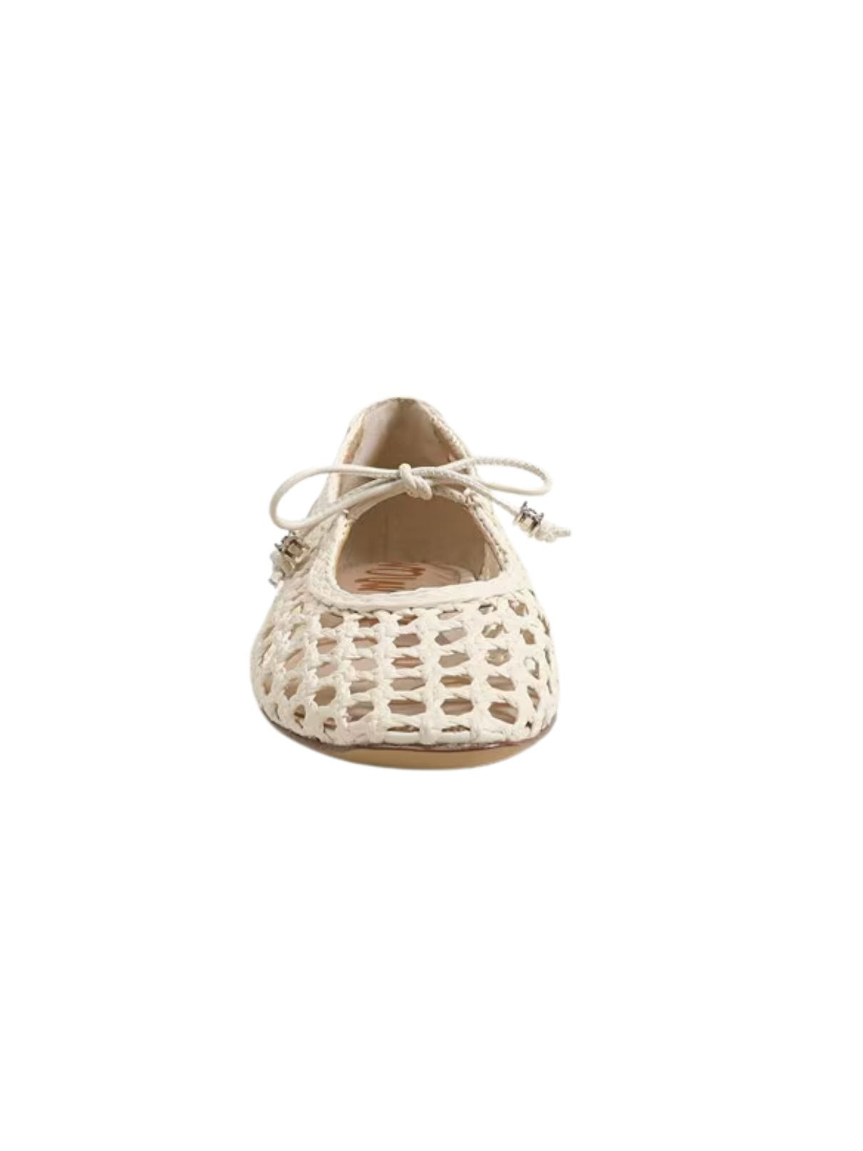 Sam Edelman Marcie Flat in Ivory Weave