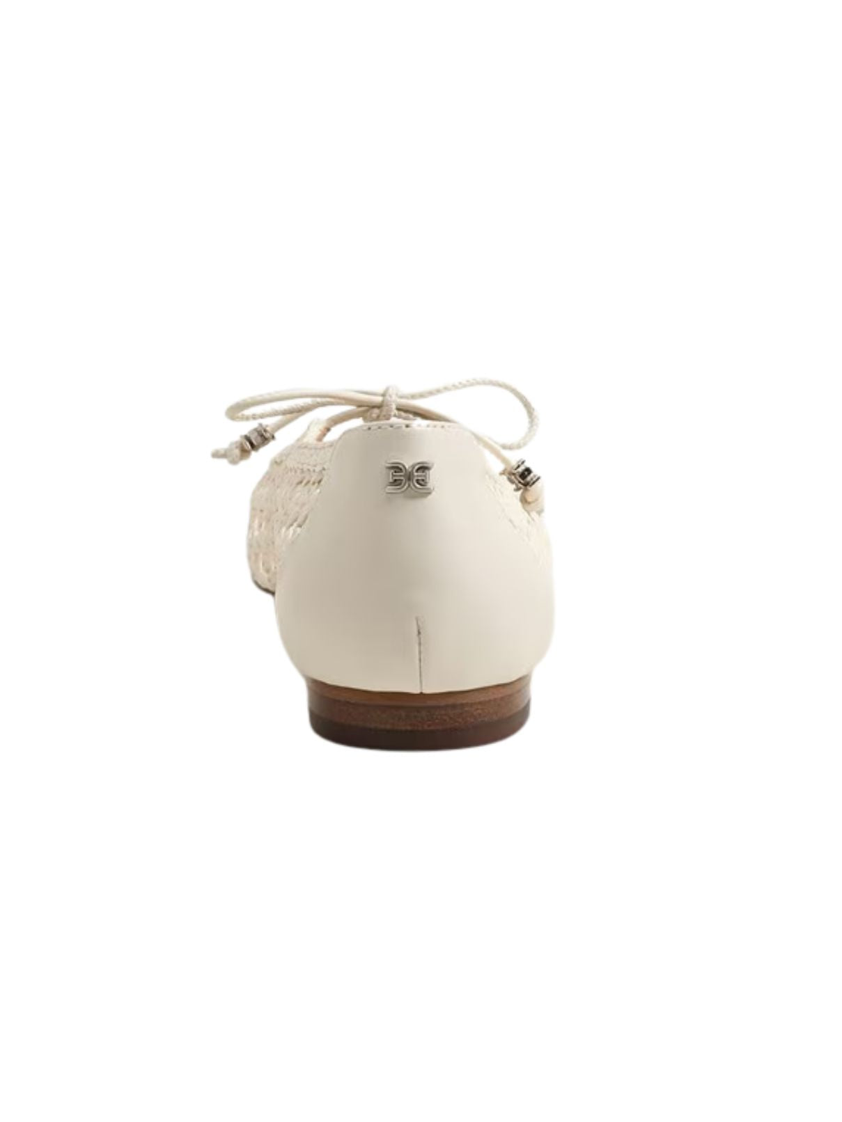 Sam Edelman Marcie Flat in Ivory Weave