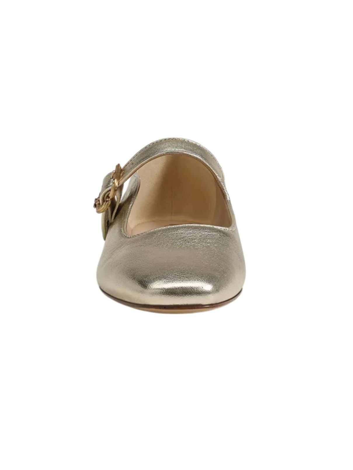 Sam Edelman Michaela Flat in Goldleaf Leather