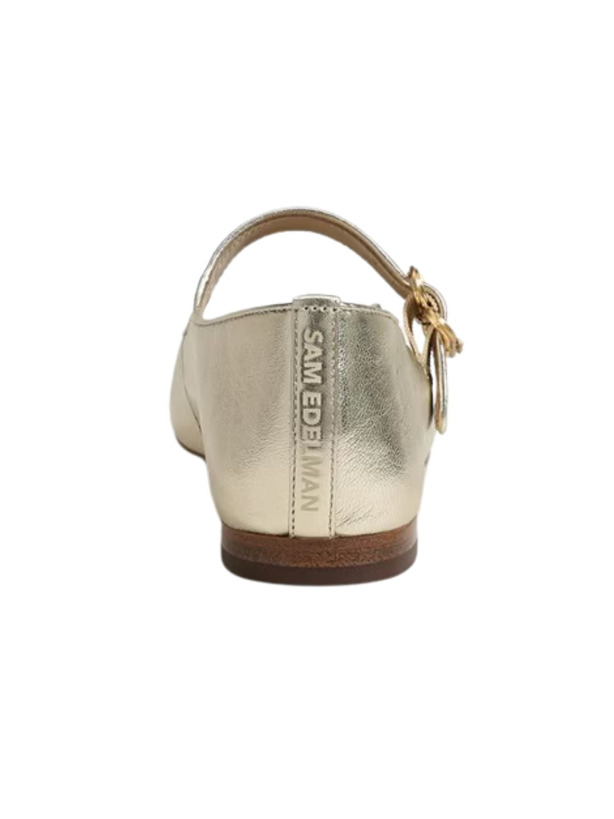 Sam Edelman Michaela Flat in Goldleaf Leather